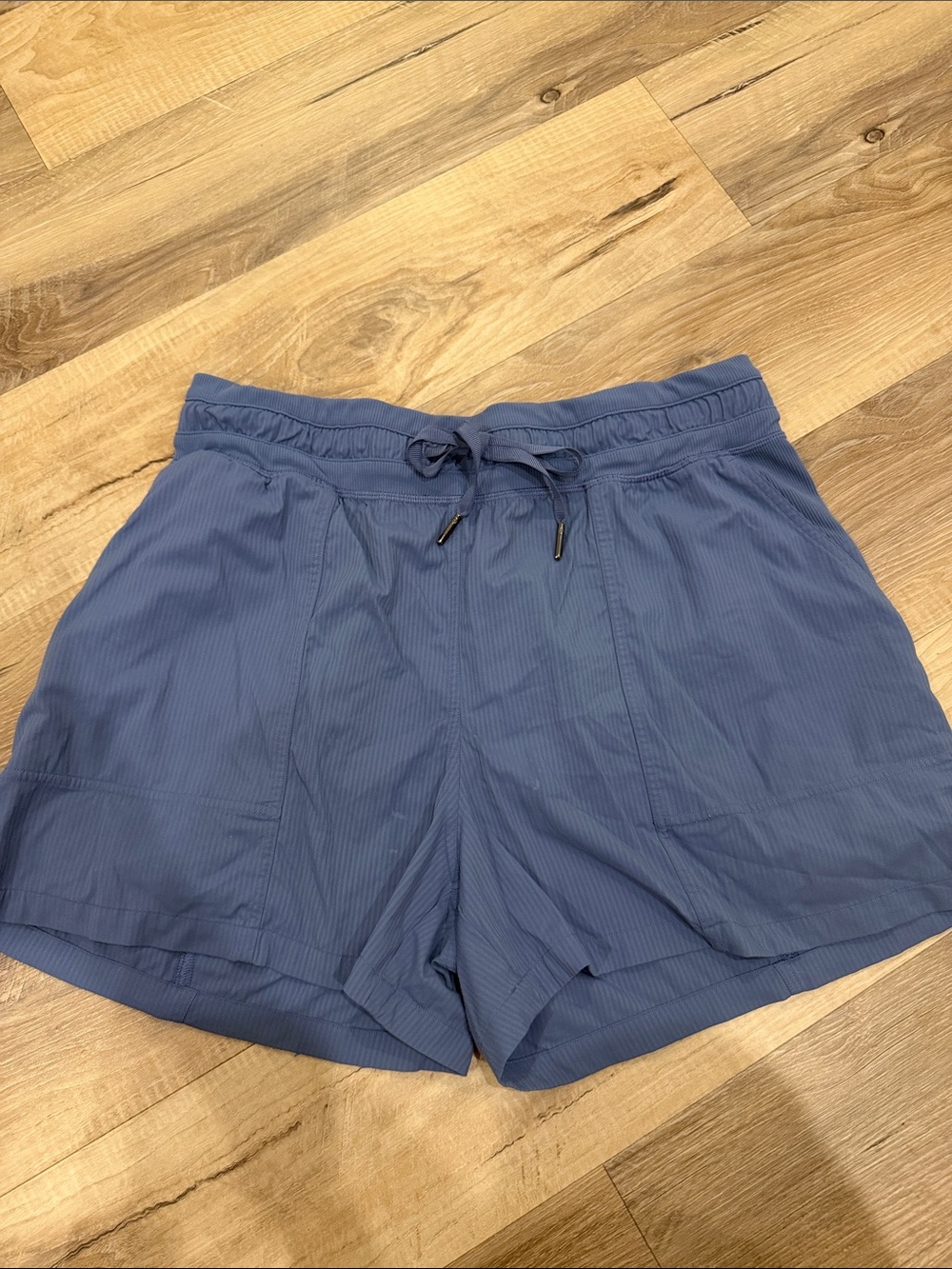 lululemon athletica Slate Blue Drawstring Athletic Shorts
